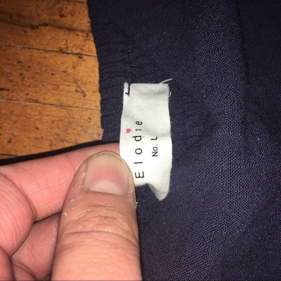 Elodie l smocked back, mock tie straps - Picture 2 of 4